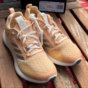 Adidas Edgebounce 1.5 size 8.5, orange/silver/ecru